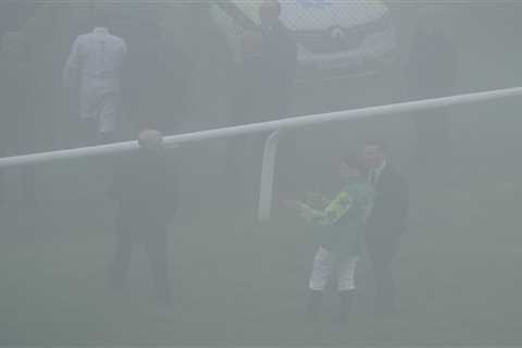 RACING ABANDONED AT BRIGHTON AFTER DISASTROUS FIRST RACE