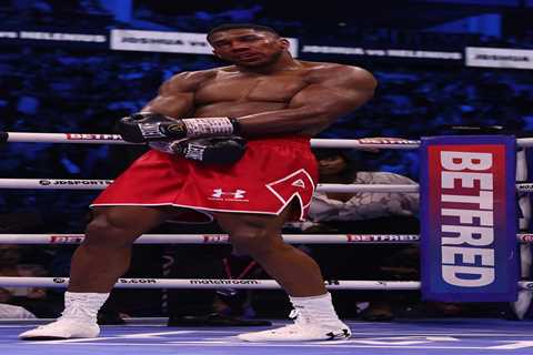 Anthony Joshua Confident in Game Plan to Beat Deontay Wilder