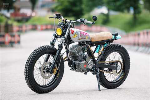 Young Gun: A Honda CityFly scrambler built by a teenager