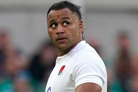 Billy Vunipola given red card for high tackle in England’s World Cup warm-up against Ireland