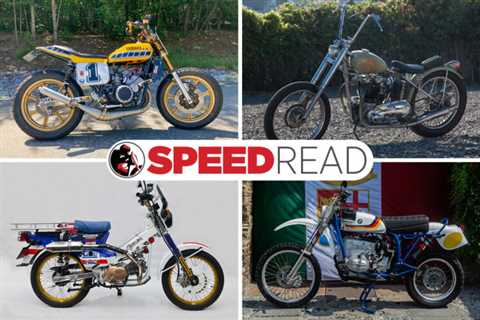 Speed Read: An Africa Twin-inspired custom Honda Cub and more