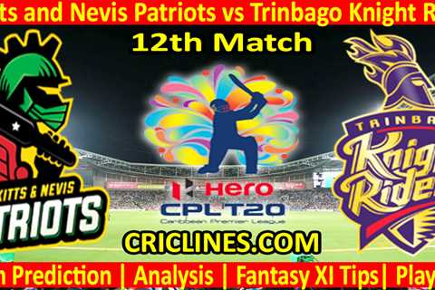 Today Match Prediction-SNP vs TKR-CPL T20 2023-12th Match-Who Will Win