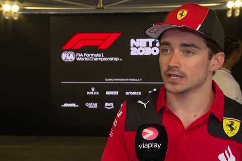 Video: Charles Leclerc admits Aston Martin “is a better car than ours in race pace” | 2023 Baku GP