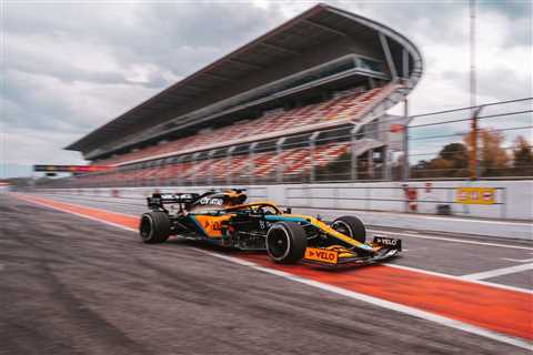 Piastri tests 2021 McLaren F1 car in Spain RaceFans