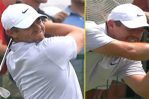 ‘I couldn’t move’ – Rory McIlroy explains bizarre back injury after footage had fans worrying about ..