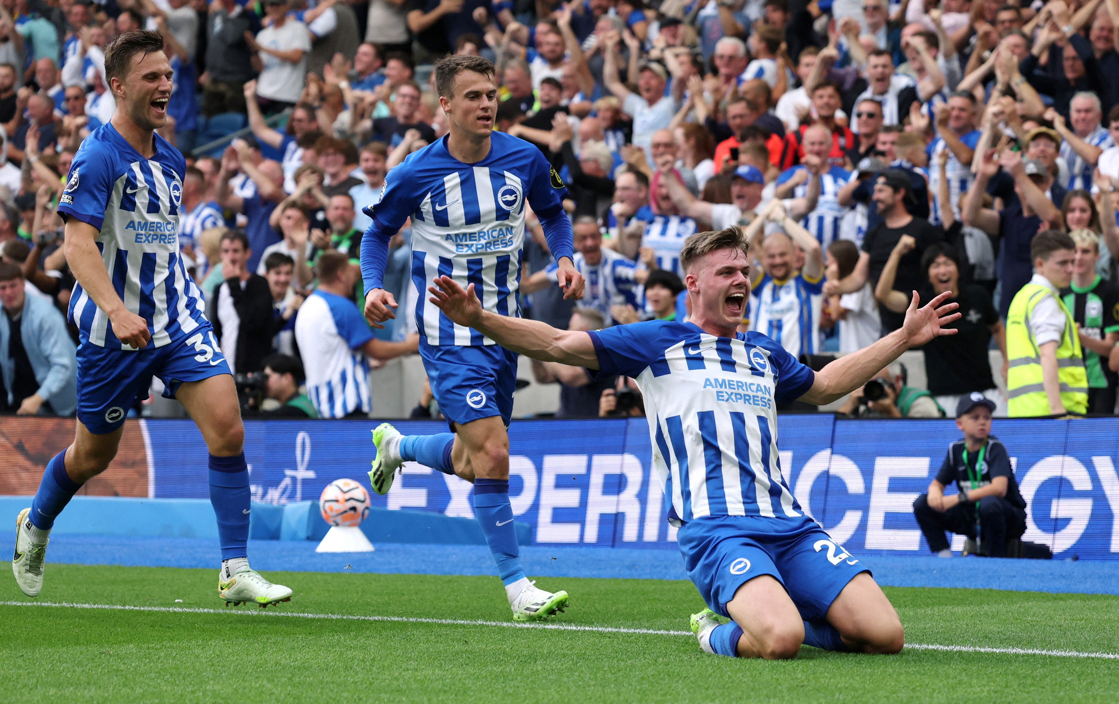 Brighton Striker Evan Ferguson Draws Comparisons to Alan Shearer After Hat-Trick Against Newcastle