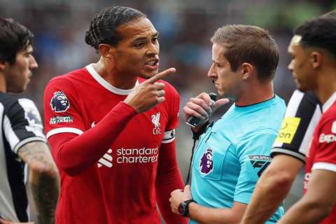 Referee's Orders Ignored by Van Dijk, Resulting in Potential Extended Ban