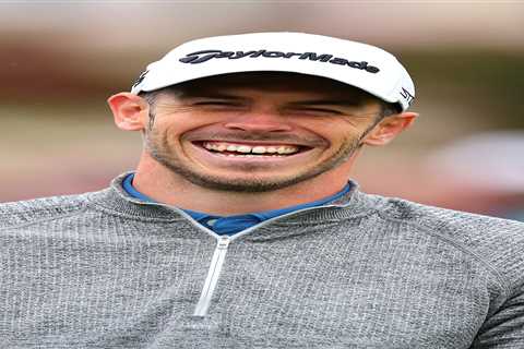 Gareth Bale grins with Rory McIlroy as pair tee off in PGA Championship Celebrity Pro-Am at..