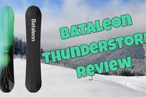 The 2024 Bataleon Thunderstorm Snowboard Review