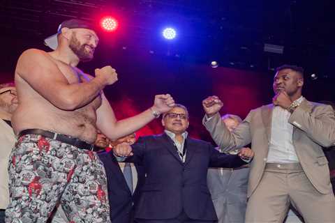 Tyson Fury's Dad Raises Concerns Over Ngannou's Open Workout