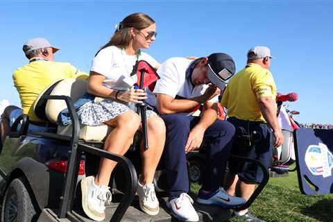 Scottie Scheffler in Tears at Ryder Cup as Team USA Struggles