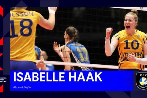 Isabelle Haak’s Best Mments I CEV EuroVolley 2023 Women