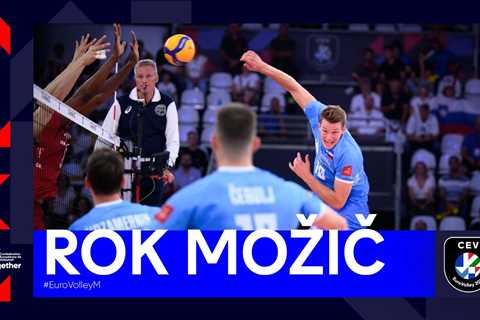 Rising Star I Možič Rok Best Moments I CEV EuroVolley 2023 Men