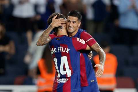 Barcelona told Joao Cancelo is ‘more important’ to Xavi’s side than Joao Felix