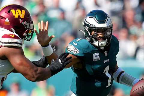 Eagles News: Jalen Hurts has the NFL’s worst success rate on plays outside of the pocket