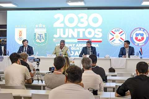 The 2030 World Cup will be hosted by six countries across the globe