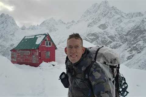 Camping in an Alaskan Survival Cabin