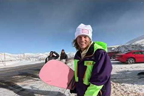 First Snowboarding of the 23/24 Season: Friday the 13th Powder Day in Colorado