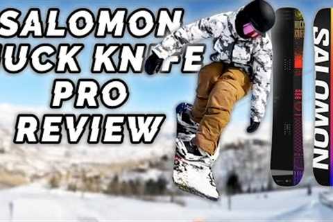 Salomon Huck Knife Pro Snowboard Review 2024