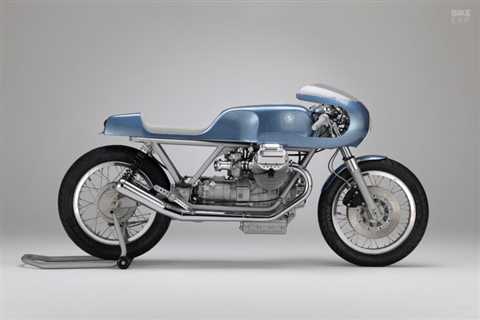 Aerodinamica: Kaffeemaschine’s minimalist Moto Guzzi café racer series