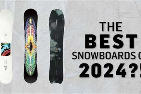 Best Snowboards Of 2024! Powder, Freestyle, All-Mountain & More!