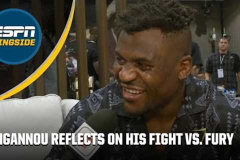 Francis Ngannou: I know I beat Tyson Fury but winning a decision in boxing is tough | ESPN Ringside