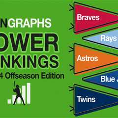 FanGraphs Power Rankings: The Start of the Offseason