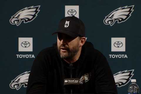 Nick Sirianni says the Eagles’ prep won’t change this week and he trusts fans will bring the Beat..