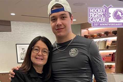 Hockey Fights Cancer hits home for Dufour, Isles family | TheAHL.com