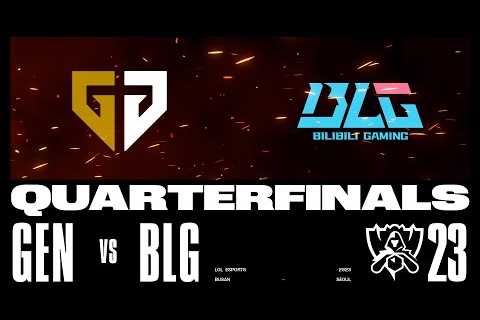 GEN vs BLG | Worlds 2023 Quarterfinals Day 2