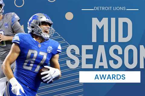 Detroit Lions midseason awards: Offensive, Defensive MVP, best rookie