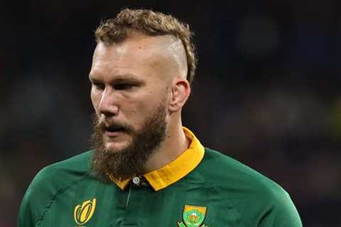 RG Snyman: Munster’s World Cup-winning Springbok to have surgery on injury