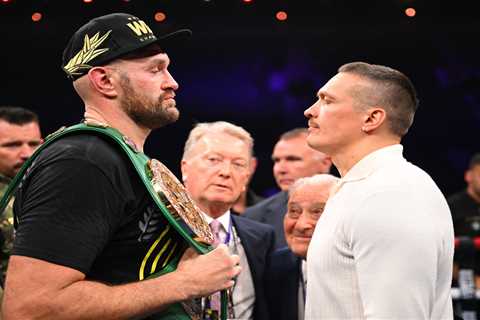 Oleksandr Usyk Expresses Love for Tyson Fury Despite Verbal Insults as Title Fight Nears