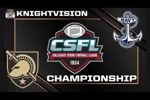 2023 CSFL CHAMPIONSHIP GAME: Army vs Navy 11/12/23