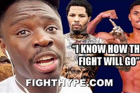 RICHARDSON HITCHINS SPARRED SHAKUR STEVENSON & GERVONTA DAVIS: I KNOW HOW THE FIGHT IS GONNA GO