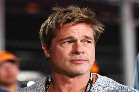 Brad Pitt, Rod Stewart, and Gordon Ramsay Spotted at Star-Studded Las Vegas Grand Prix