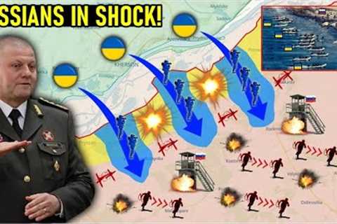 UNBELIEVABLE! Ukraine BREAKTHROUGH the Russian coastline by 8 km in a historic operation!