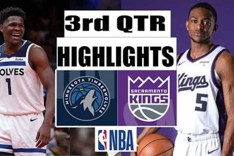 Minnesota Timberwolves vs Sacramento Kings 3rd QTR GAME Highlights | Nov.11.24 |2023NBA Regular