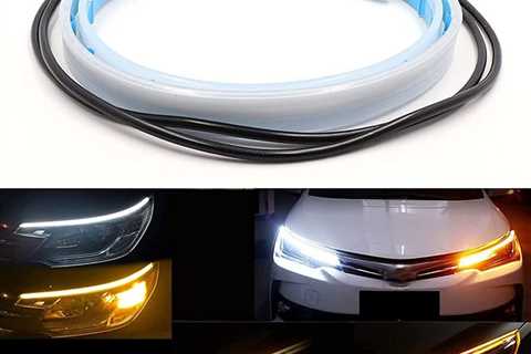 DRL Turn Signal Strip Lights