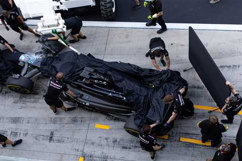 George Russell Crashes Mercedes in Horror Accident at F1 Testing