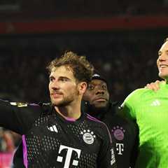Leon Goretzka says Manuel Neuer in a league of his own after Bayern Munich’s draw with FC Copenhagen