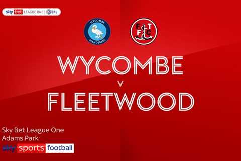 Bloomfield collects first win as Wycombe boss