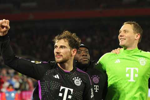 Leon Goretzka says Manuel Neuer in a league of his own after Bayern Munich’s draw with FC Copenhagen