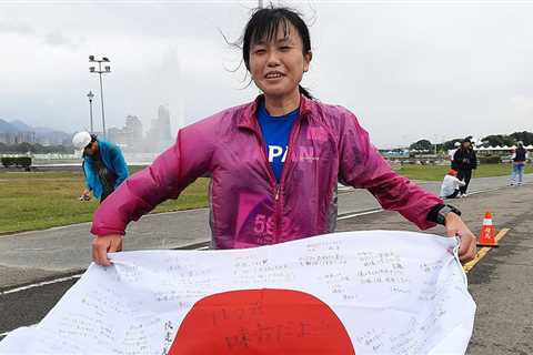 World 24-hour record for Miho Nakata