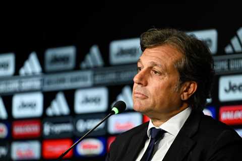 Cristiano Giuntoli insists Juventus has no plans to replace Max Allegri