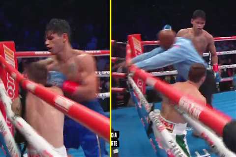 ‘He looked weak’ – Ryan Garcia returns with stunning KO of Oscar Duarte, but not all fans are..