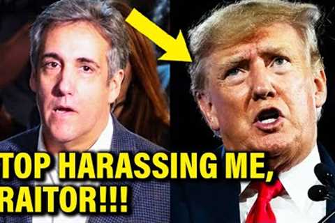 Michael Cohen BLASTS Trump for ONGOING Systematic Harassment