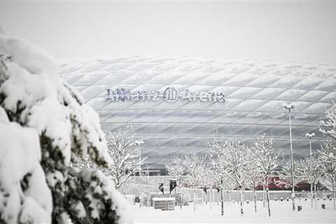 Bavarian Freeze Works: Bayern Munich training set to resume after snowstorm