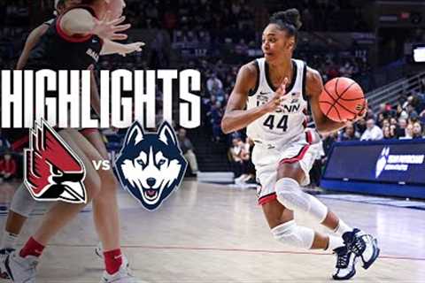 HIGHLIGHTS: UConn Women’s Basketball vs. Ball State