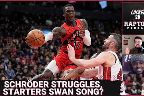 Schröder meltdown, shaky starters cost Toronto Raptors in loss to 112-103 loss to Miami Heat | Recap